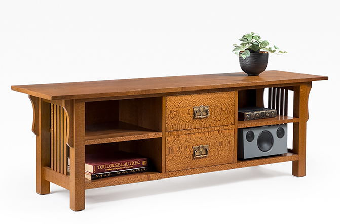 Arts and Crafts TV Cabinet
