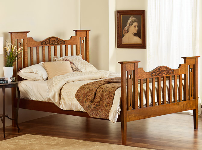 Art Nouveau Bed – Tulip