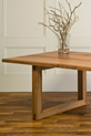 Blackbutt Contemporary Dining Table with mitred tenon legs