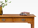 Console Table – 2 Dwr – Silky Oak