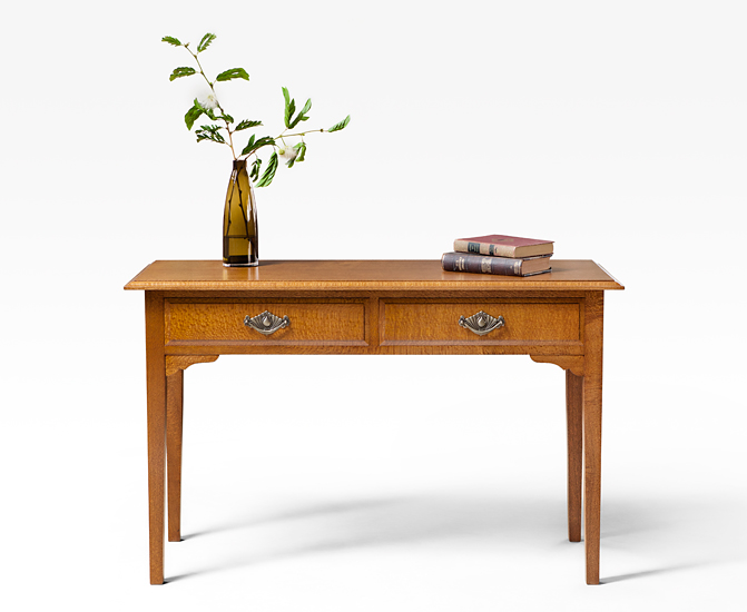 Console Table – 2 Dwr – Silky Oak
