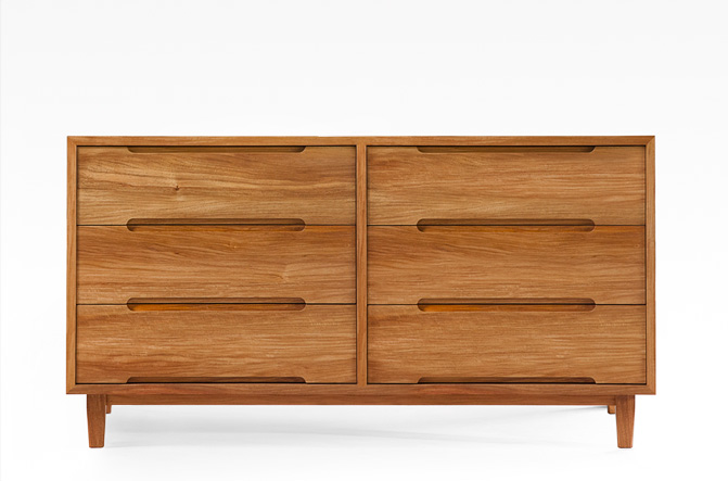 Mid Century Chest of Drawers – 6 Dwr