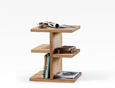 Side Table with shelf