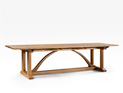 Arts and Crafts Dining Table 3000mm – American Oak