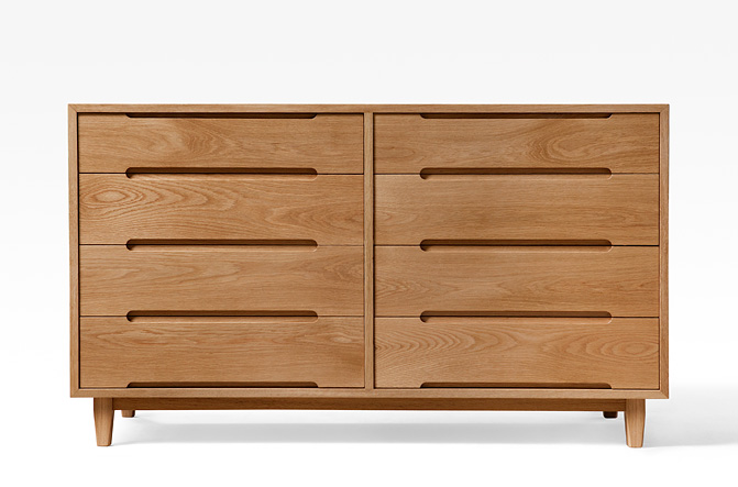 Mid Century Chest of Drawers – 8 dwr