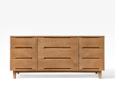 Mid Century Chest of Drawers – 9 dwr