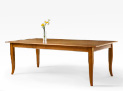 Silky Oak Table with shaped legs