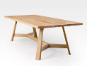 Blackbutt Dining Table with Splayed Legs