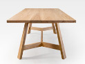 Blackbutt Dining Table with Splayed Legs