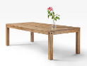 Blackbutt table with straight legs