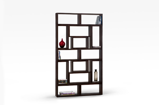 Modular Bookcase – Rosewood