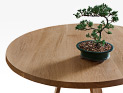 Tripod Dining Table – American Oak