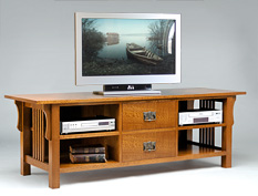 Arts and Crafts TV Cabinet