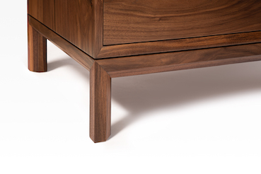 American Black Walnut Bedside Chest