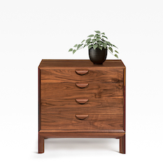 American Walnut Bedside Chest