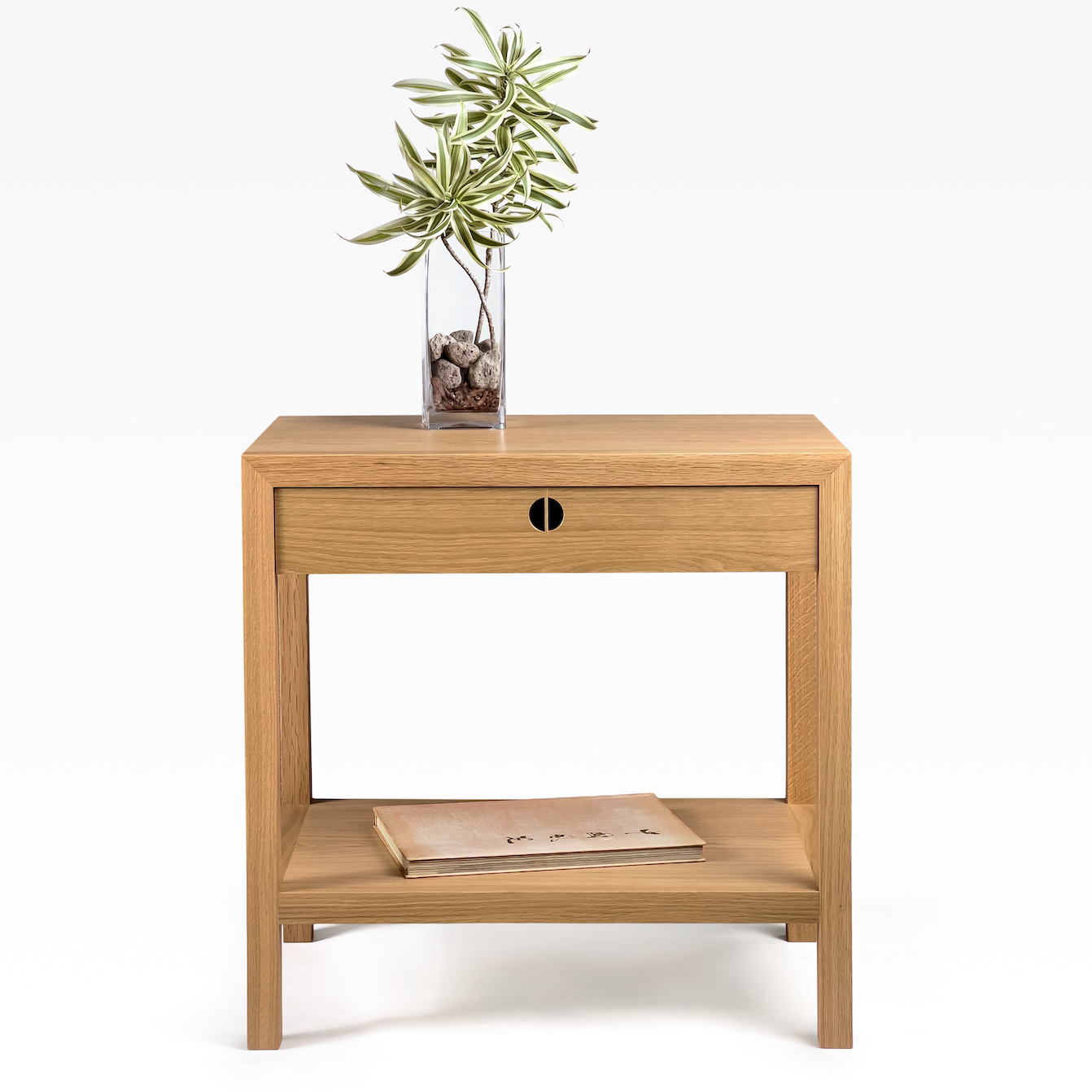 American Oak Bedside table