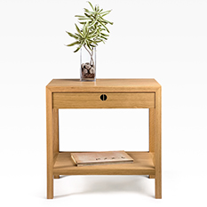 American Oak Bedside table