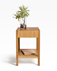 American Oak Bedside table