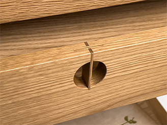 American Oak Bedside table