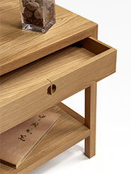 American Oak Bedside table